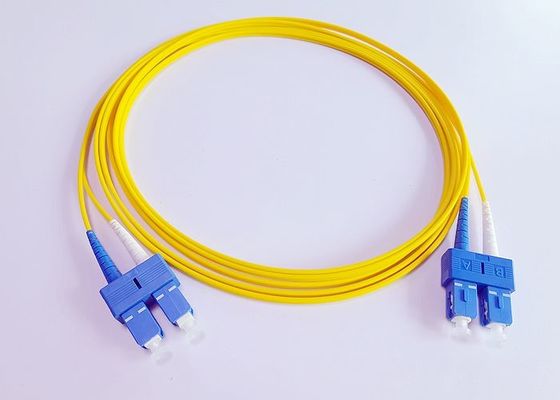 حبل التصحيح المتين SC UPC Duplex Lszh لنظام DWDM
