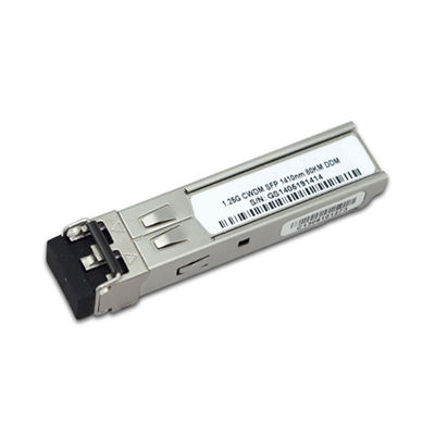 1.25G CWDM 40KM 1270nm الألياف البصرية الإرسال والاستقبال ، الوحدة البصرية Sfp