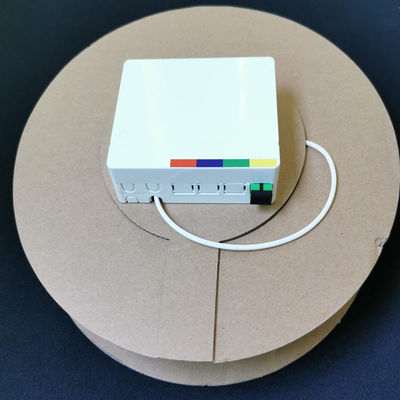 ROHS ABS Singlemode SC APC 2 Core Fiber Optic End Box