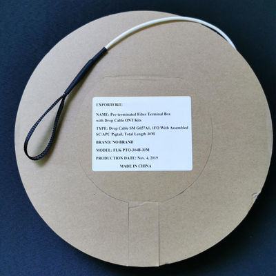 ROHS ABS Singlemode SC APC 2 Core Fiber Optic End Box