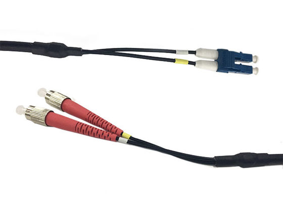كابل ليف بصري مزدوج 4.8 مللي متر ، سلك تصحيح LC UPC