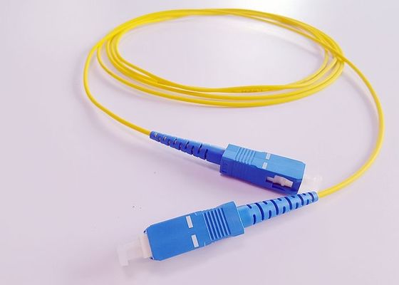 LSZH 2.0mm Ftth Simplex Fiber Optic Patch Cord SC UPC