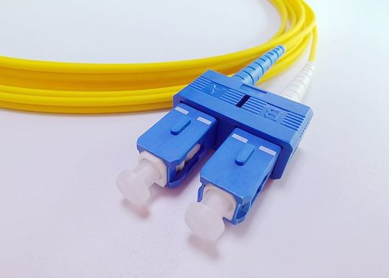 حبل التصحيح المتين SC UPC Duplex Lszh لنظام DWDM