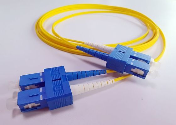 حبل التصحيح المتين SC UPC Duplex Lszh لنظام DWDM