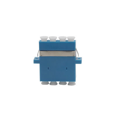 وافق CE SM MM OM3 4 النوى Quad LC محول الألياف البصرية