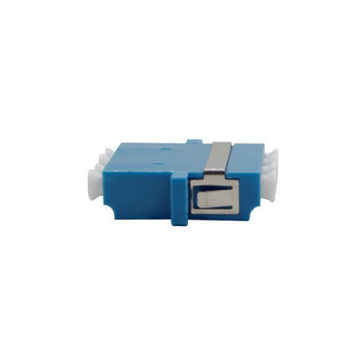 وافق CE SM MM OM3 4 النوى Quad LC محول الألياف البصرية