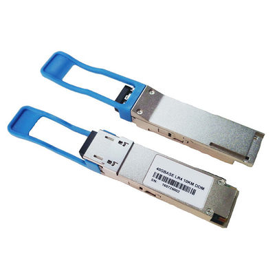 40G QSFP 40G LR4 1310NM 10KM LC Sfp جهاز الإرسال والاستقبال من الألياف البصرية