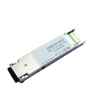 10G CWDM 1550nm 80km SFP + جهاز إرسال واستقبال من الألياف البصرية